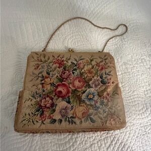 Italian made embroidered purse